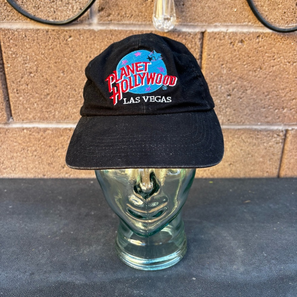 Vintage Planet Hollywood Las Vegas Snapback Adjustable Hat 90's Baseball Cap